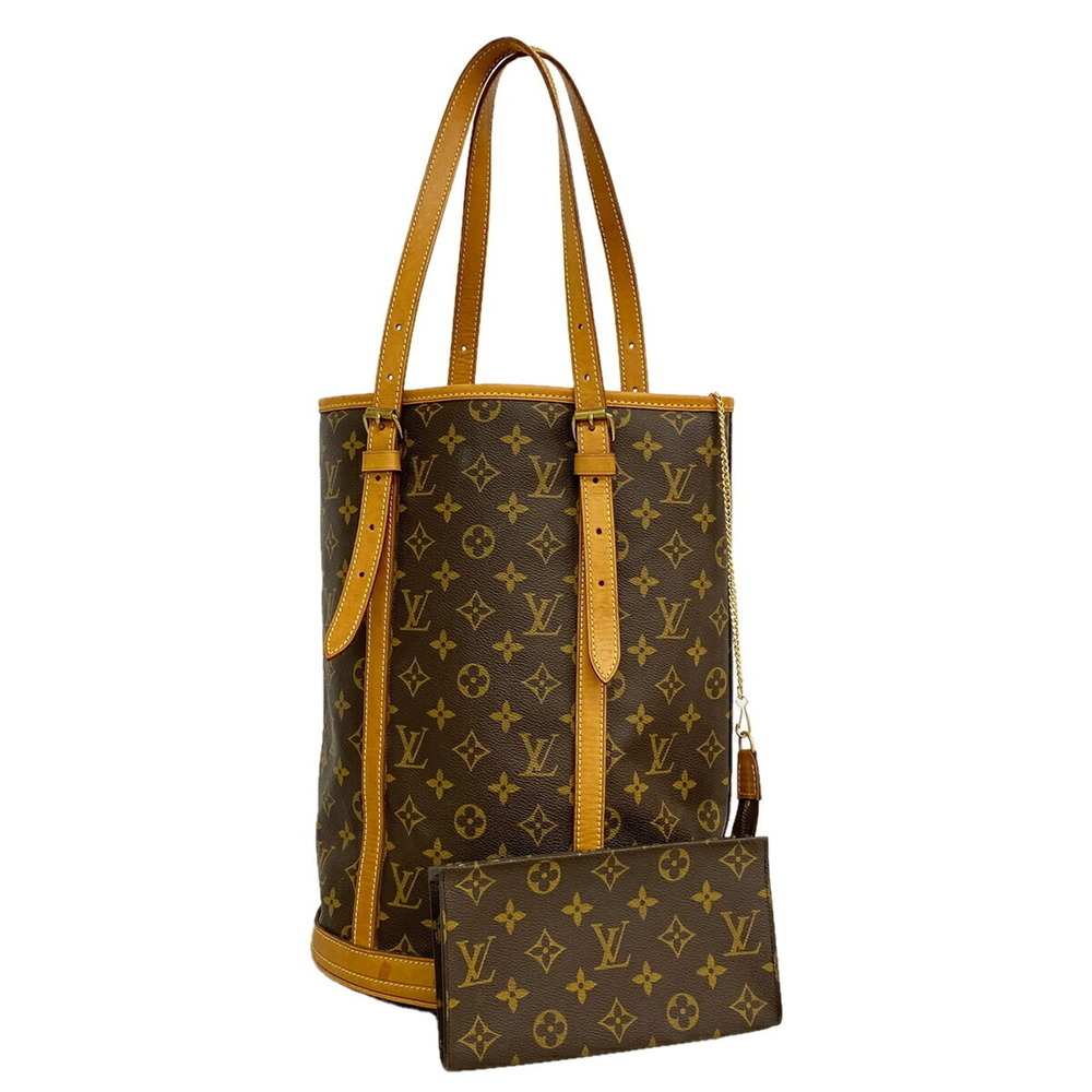 Louis Vuitton Monogram Bucket GM Tote Bag M42236 Brown (Women's)